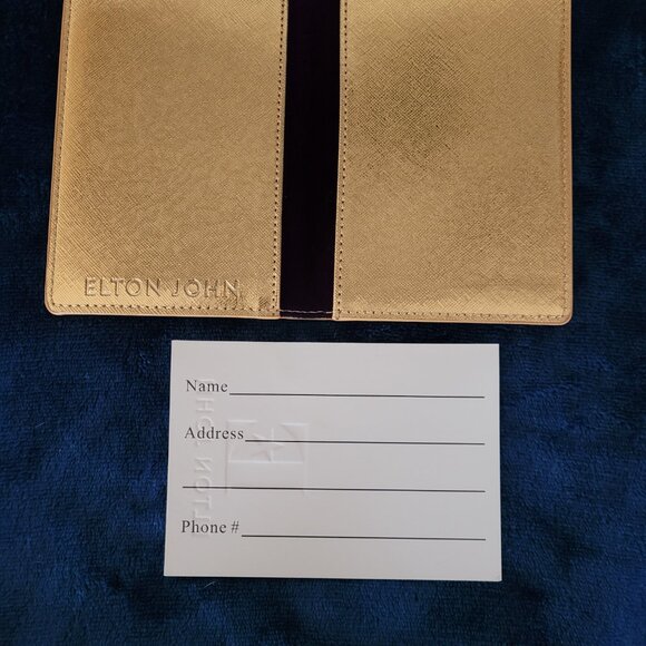 Elton John Farewell Tour Passport Holder - Picture 2 of 5